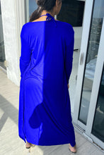 Load image into Gallery viewer, Rose Red Fashion Street Solid V Neck Long Sleeve Two Pieces