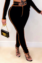 Load image into Gallery viewer, Black Casual Solid Bandage Skinny Small Elastic High Waist Pencil Bottoms