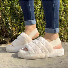 Load image into Gallery viewer, Light Blue Casual Daily Split Joint Round Keep Warm Shoes
