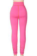 Load image into Gallery viewer, Rose Red Casual Solid Bandage Skinny Small Elastic High Waist Pencil Bottoms

