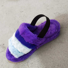 Load image into Gallery viewer, Red Casual Daily Split Joint Round Keep Warm Shoes
