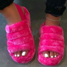 Load image into Gallery viewer, Black Casual Daily Split Joint Round Keep Warm Shoes

