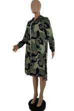 Load image into Gallery viewer, Leopard Print Street Print Hooded Collar Outerwear
